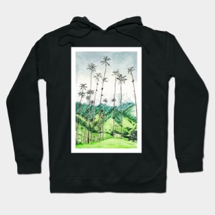 Cocora Valley, Colombia Hoodie